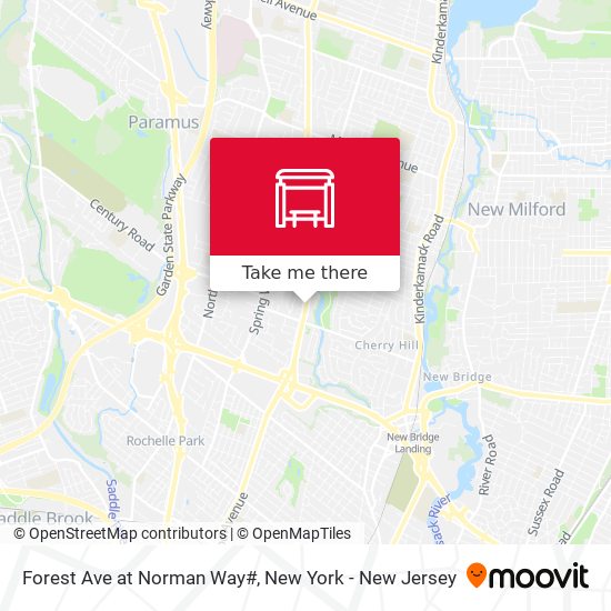 Mapa de Forest Ave at Norman Way#