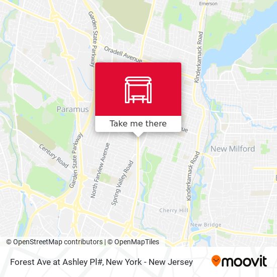 Mapa de Forest Ave at Ashley Pl#