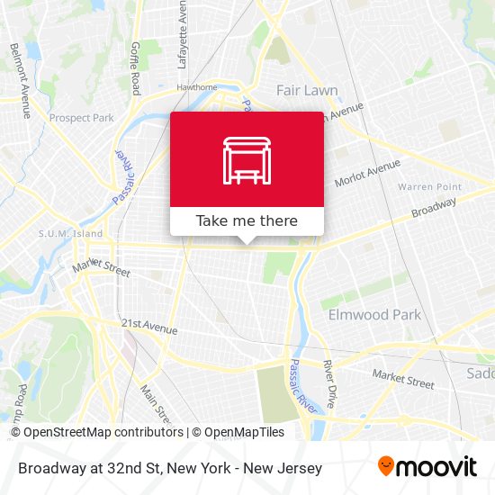 Mapa de Broadway at 32nd St