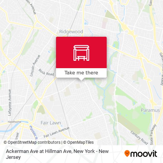 Mapa de Ackerman Ave at Hillman Ave
