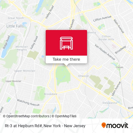 Mapa de Rt-3 at Hepburn Rd#