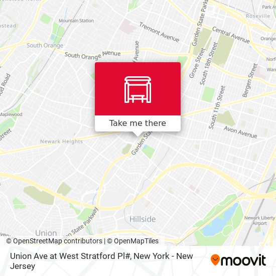 Mapa de Union Ave at West Stratford Pl#