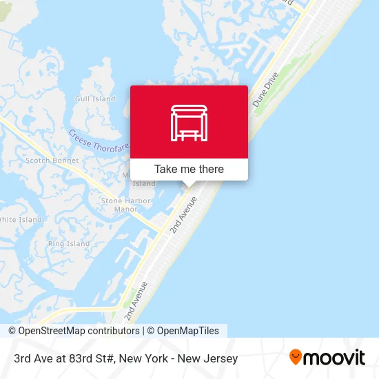 3rd Ave at 83rd St# map