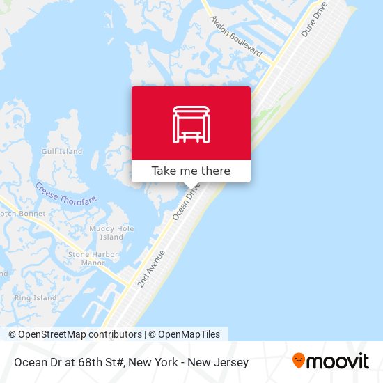 Mapa de Ocean Dr at 68th St#