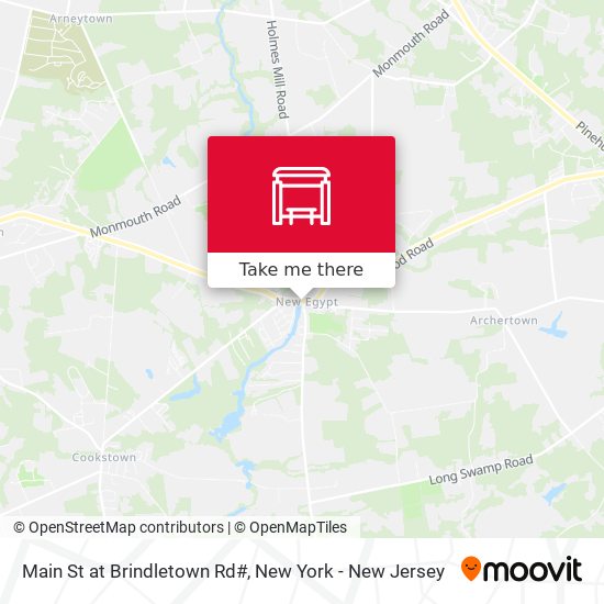 Mapa de Main St at Brindletown Rd#