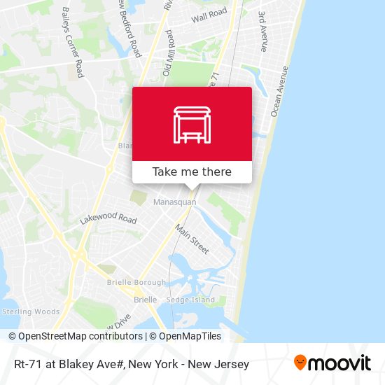 Mapa de Rt-71 at Blakey Ave#