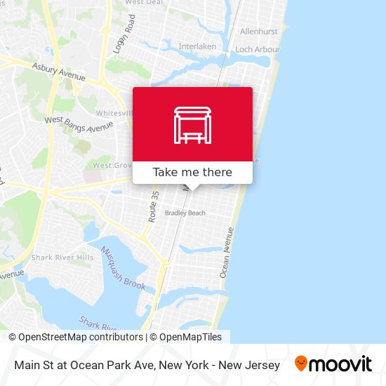 Mapa de Main St at Ocean Park Ave