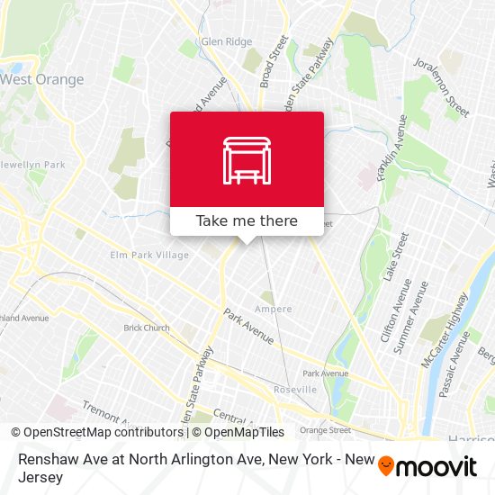 Mapa de Renshaw Ave at North Arlington Ave