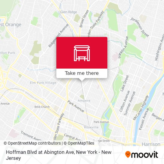 Hoffman Blvd at Abington Ave map