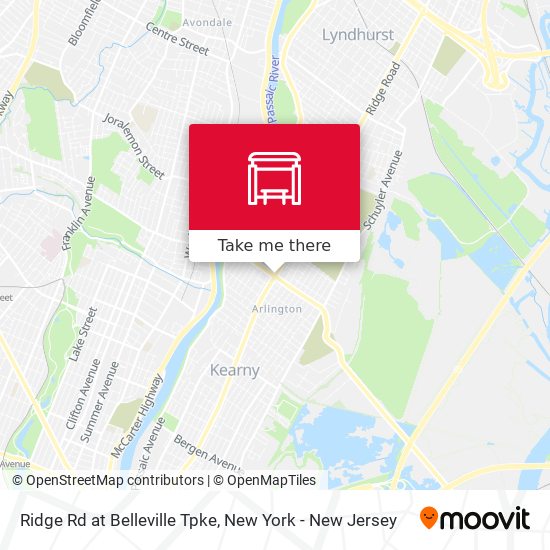Mapa de Ridge Rd at Belleville Tpke