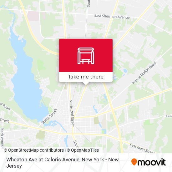 Wheaton Ave at Caloris Avenue map