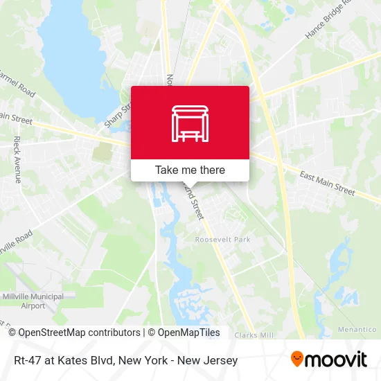 Rt-47 at Kates Blvd map