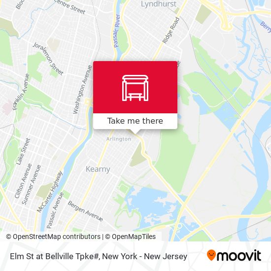 Mapa de Elm St at Bellville Tpke#