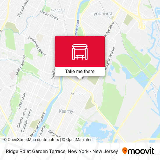 Ridge Rd at Garden Terrace map