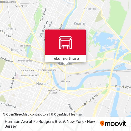 Mapa de Harrison Ave at Fe Rodgers Blvd#