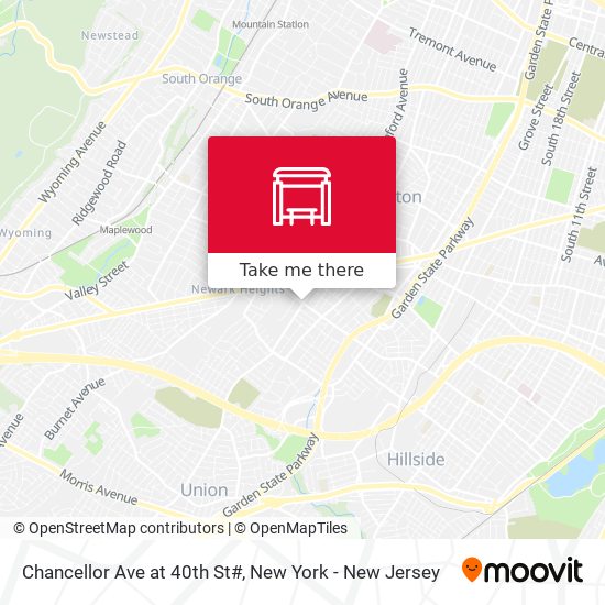 Mapa de Chancellor Ave at 40th St#