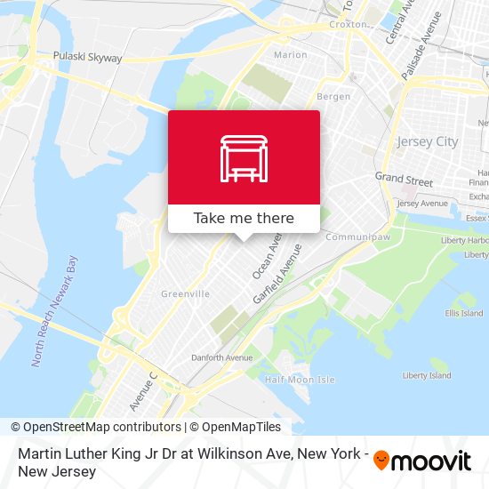 Mapa de Martin Luther King Jr Dr at Wilkinson Ave
