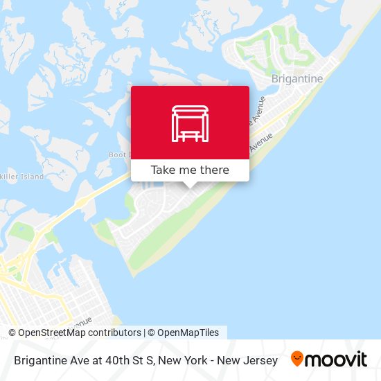 Mapa de Brigantine Ave at 40th St S