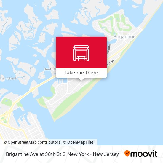 Mapa de Brigantine Ave at 38th St S