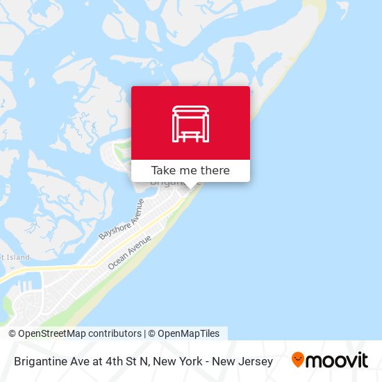 Mapa de Brigantine Ave at 4th St N