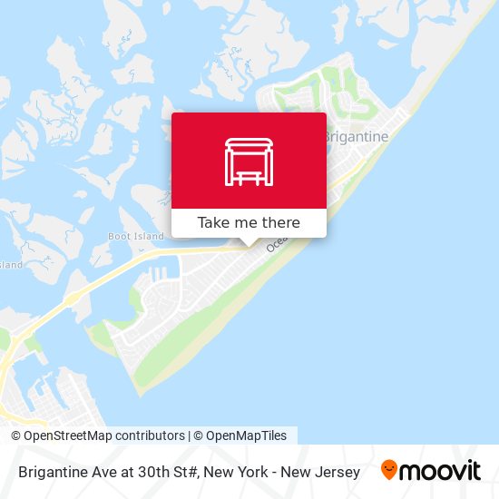 Brigantine Ave at 30th St# map