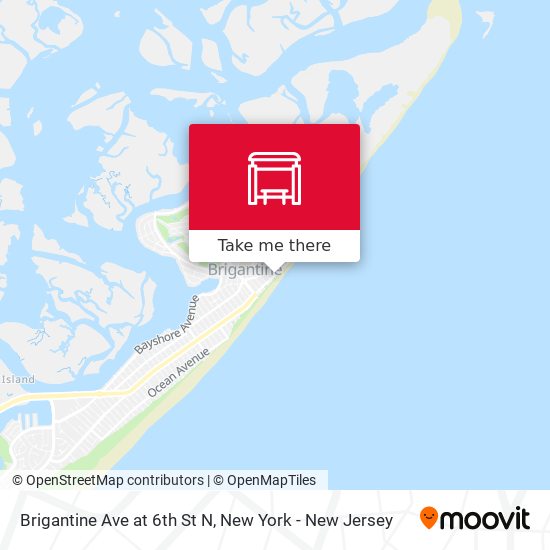 Mapa de Brigantine Ave at 6th St N