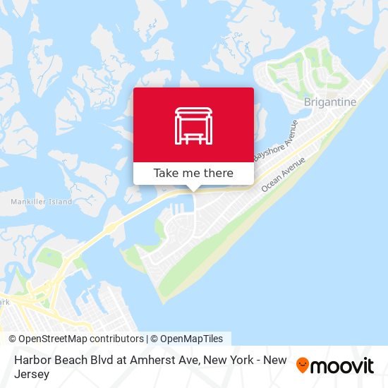 Harbor Beach Blvd at Amherst Ave map