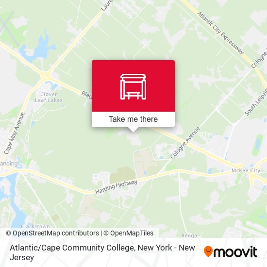 Mapa de Atlantic / Cape Community College