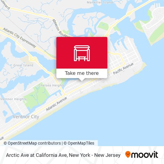 Mapa de Arctic Ave at California Ave