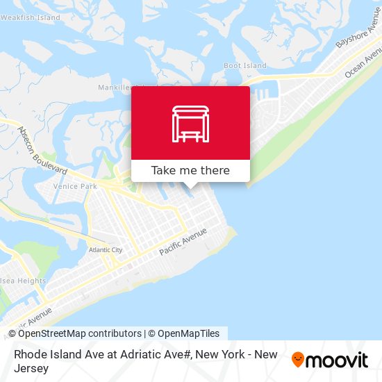 Mapa de Rhode Island Ave at Adriatic Ave#