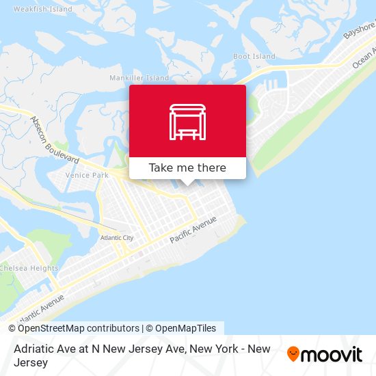 Adriatic Ave at N New Jersey Ave map