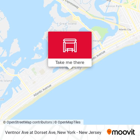 Ventnor Ave at Dorset Ave map