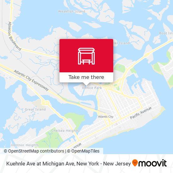 Kuehnle Ave at Michigan Ave map