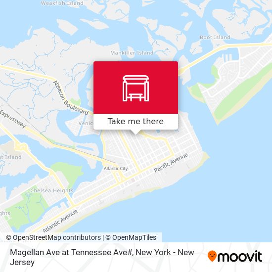 Magellan Ave at Tennessee Ave# map