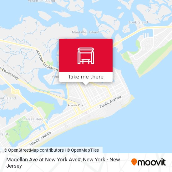 Magellan Ave at New York Ave# map