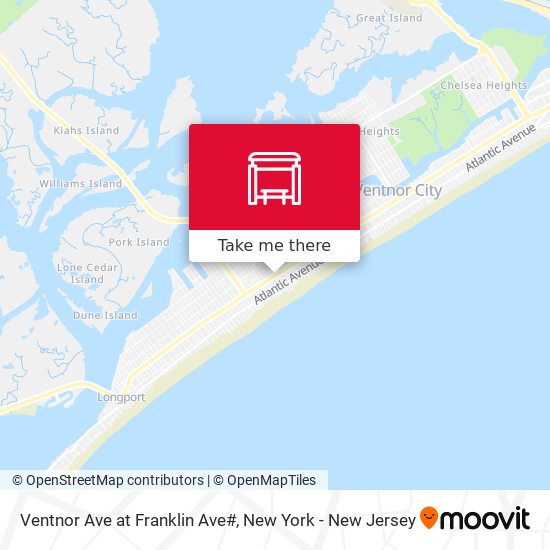Mapa de Ventnor Ave at Franklin Ave#