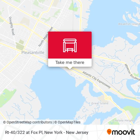Mapa de Rt-40/322 at Fox Pl