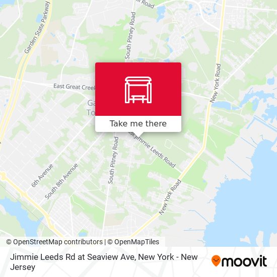 Jimmie Leeds Rd at Seaview Ave map