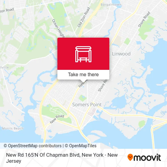 New Rd 165'N Of Chapman Blvd map
