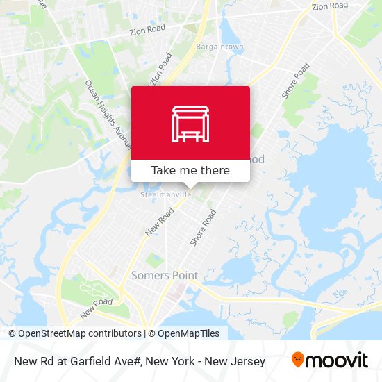 Mapa de New Rd at Garfield Ave#