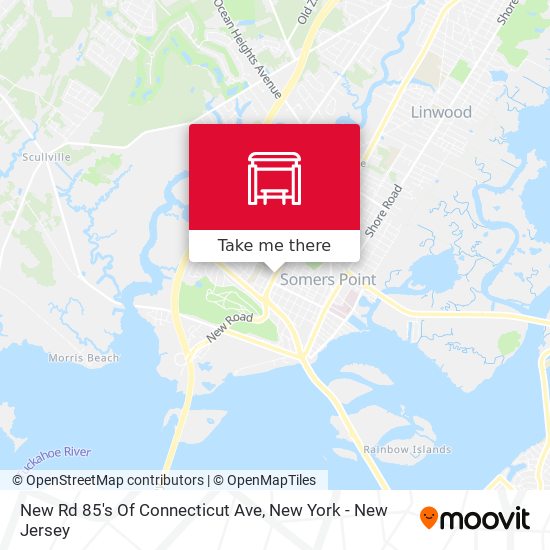 Mapa de New Rd 85's Of Connecticut Ave