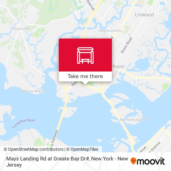 Mays Landing Rd at Greate Bay Dr# map