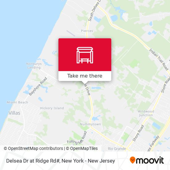 Mapa de Delsea Dr at Ridge Rd#