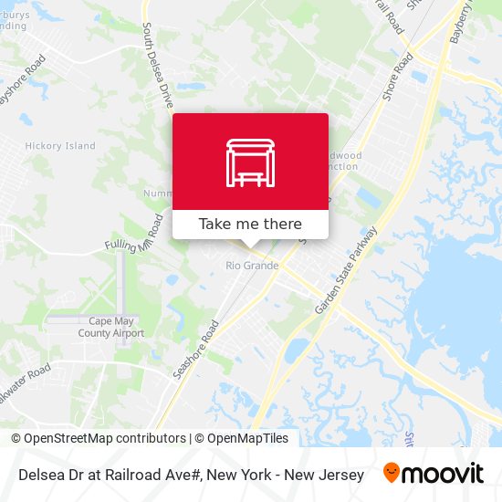 Mapa de Delsea Dr at Railroad Ave#