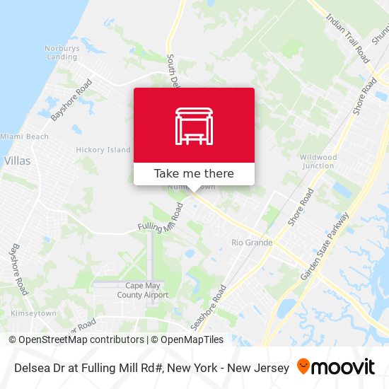 Delsea Dr at Fulling Mill Rd# map