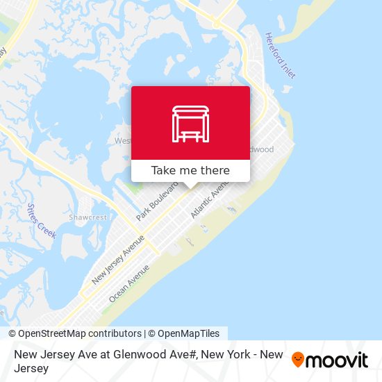 Mapa de New Jersey Ave at Glenwood Ave#
