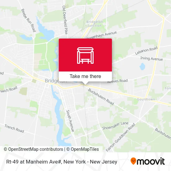 Rt-49 at Manheim Ave# map