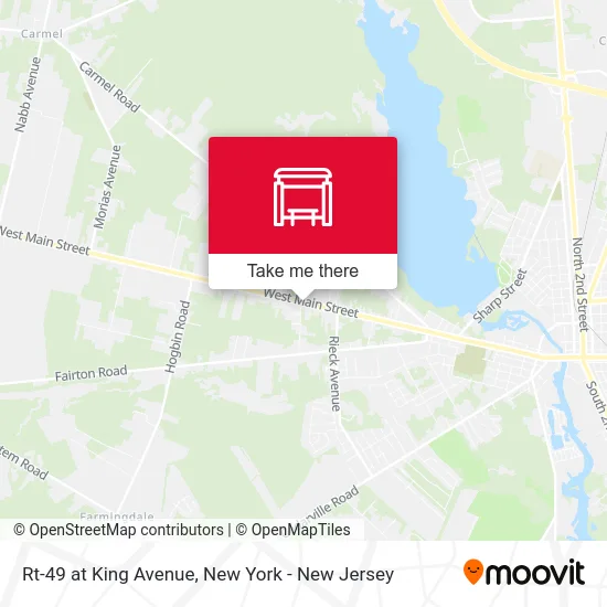 Rt-49 at King Avenue map