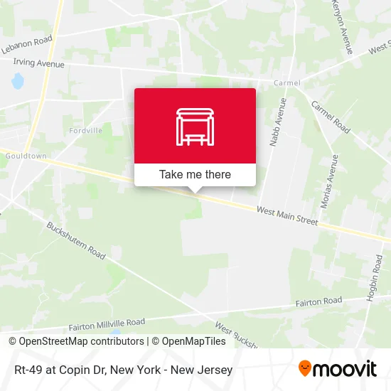 Rt-49 at Copin Dr map