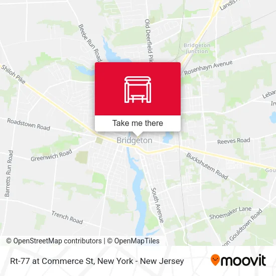 Rt-77 at Commerce St map